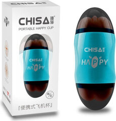 Masturbaator Chisa Happy Cup Mouth, must/sinine hind ja info | Sekslelud, masturbaatorid | kaup24.ee