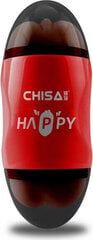 Masturbaator Chisa Happy Cup Pussy, must/punane hind ja info | Sekslelud, masturbaatorid | kaup24.ee