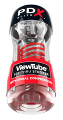 Masturbaator Pdx Elite Viewtube, punane hind ja info | Sekslelud, masturbaatorid | kaup24.ee