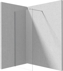 Walk-in dušisein Deante Prizma, Brushed steel, 90x195 cm цена и информация | Душевые двери и стены | kaup24.ee