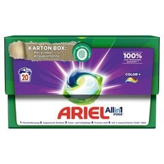 Ariel Color+ Pesukapslid, 20 tk x 4 tk hind ja info | Pesuvahendid | kaup24.ee