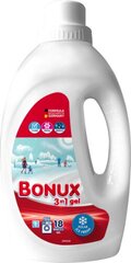 Bonux Polar Ice Fresh Liquid pesugeel, 0,9l, 18sk x 3 tk hind ja info | Pesuvahendid | kaup24.ee