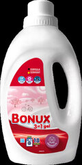 Bonux Pure Magnolia Liquid pesugeel, 0,9l, 18sk x 3 tk hind ja info | Pesuvahendid | kaup24.ee