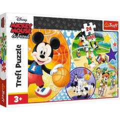 Pusle Trefl Maxi Miki Hiir (Minnie Mouse), 24-osaline hind ja info | Pusled | kaup24.ee