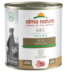 Almo Nature HFC Natural, vasikalihaga, 12x290g hind ja info | Konservid koertele | kaup24.ee