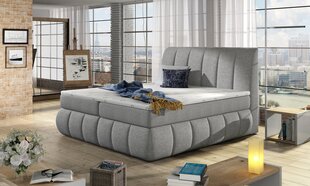 Кровать Vincenzo, 140х200 см, светло-серая цена и информация | Кровати | kaup24.ee