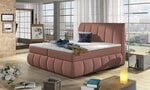Кровать  Vincenzo, 140х200 см, розовый цвет