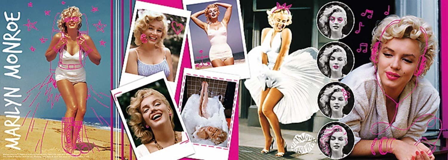 Panoraampusle Trefl Marilyn Monroe, 500-osaline цена и информация | Pusled | kaup24.ee