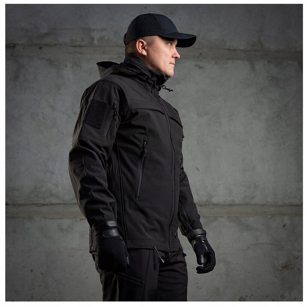 Talvejope, M-Tac, Softshell Police, Must hind ja info | Meeste joped | kaup24.ee