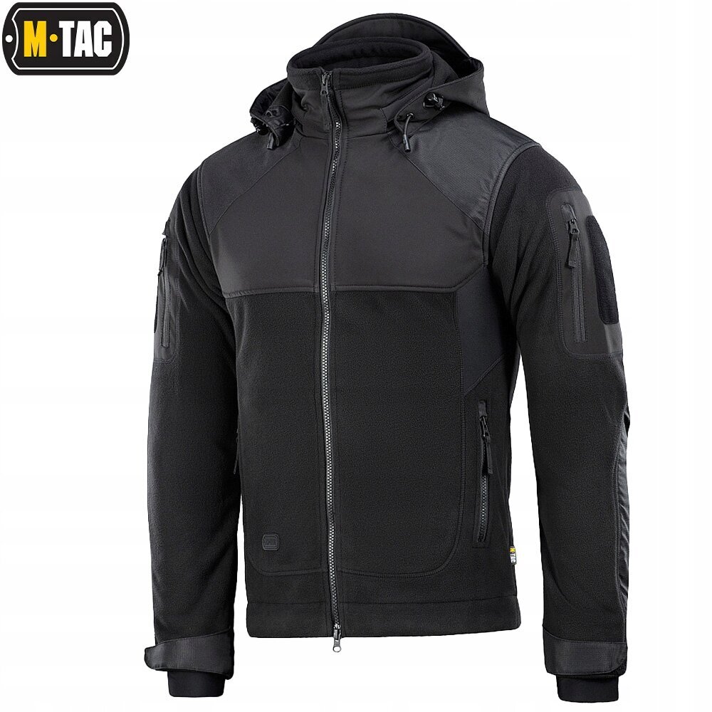 Meeste jope, M-Tac, Norman Windblock Fleece, Must hind ja info | Meeste joped | kaup24.ee