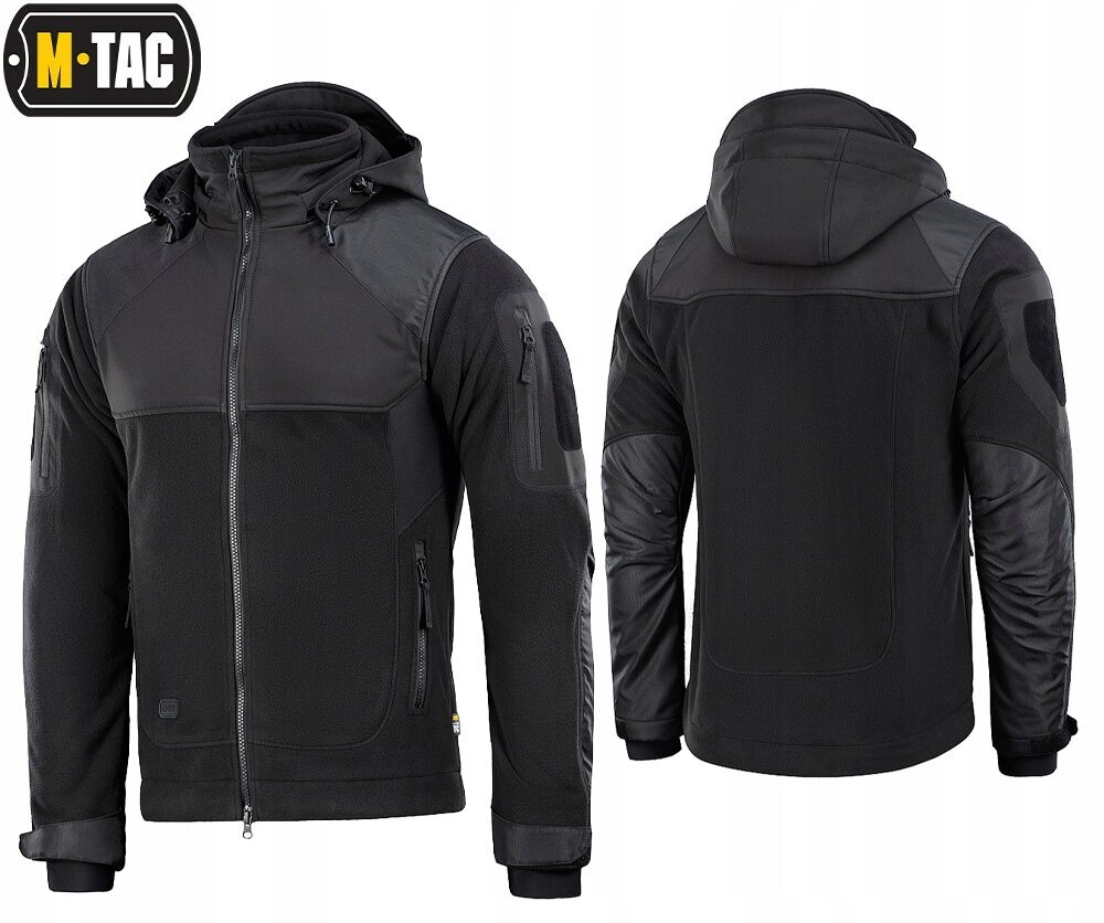 Meeste jope, M-Tac, Norman Windblock Fleece, Must hind ja info | Meeste joped | kaup24.ee