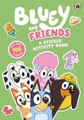 Bluey: Bluey and Friends: A Sticker Activity Book hind ja info | Väikelaste raamatud | kaup24.ee