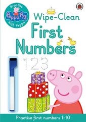 Peppa Pig: Practise with Peppa: Wipe-Clean First Numbers цена и информация | Книги для малышей | kaup24.ee