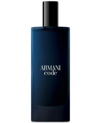 Tualettvesi Giorgio Armani Code EDT meestele 15 ml hind ja info | Meeste parfüümid | kaup24.ee