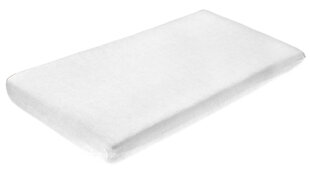 Непромокаемая простыня с резинкой, белая, 120x60, Sensillo, 2151 цена и информация | Сетки для кроватей | kaup24.ee