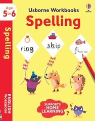 Usborne Workbooks Spelling 5-6 цена и информация | Книги для подростков и молодежи | kaup24.ee