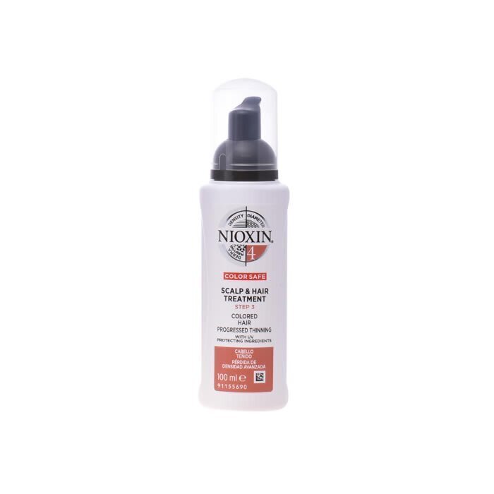 Seerum nõrkadele juustele Nioxin System 4 Scalp & Hair Treatment 100 ml hind ja info | Maskid, õlid, seerumid | kaup24.ee