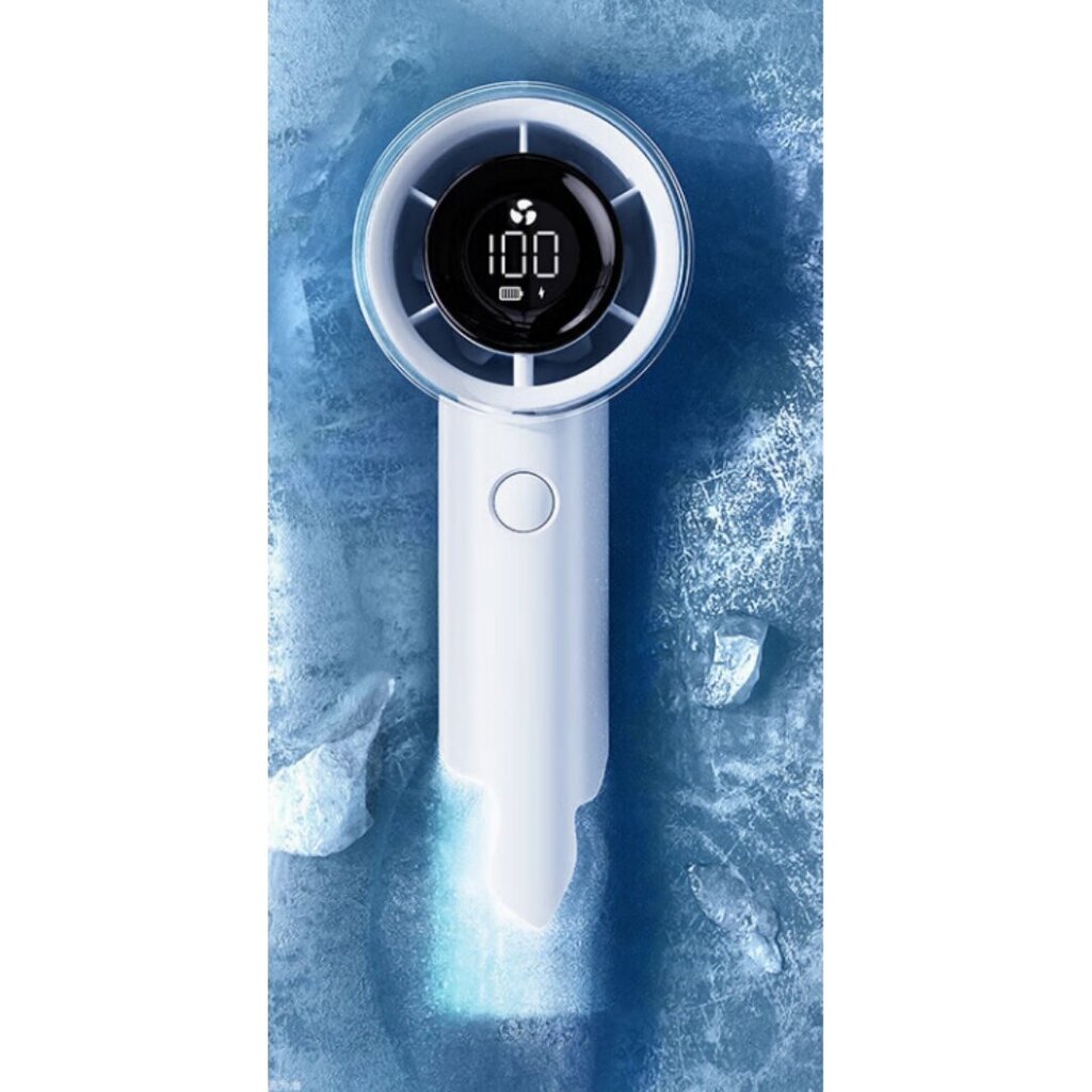 Kaasaskantav ventilaator Miniso F23 15h LED 14000rpm 3000mAh Type-C 5W hind ja info | Mobiiltelefonide lisatarvikud | kaup24.ee