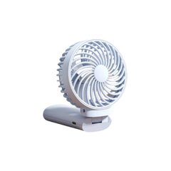 Kaasaskantav ventilaator Rtako Y20-A USB 4W ABS 5.5m/s 3600mAh LED hind ja info | Mobiiltelefonide lisatarvikud | kaup24.ee