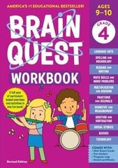 Brain Quest Workbook: 4th Grade (Revised Edition) hind ja info | Noortekirjandus | kaup24.ee