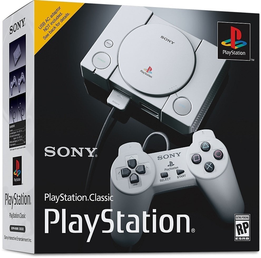 Mängukonsool Sony Playstation Classic цена и информация | Mängukonsoolid | kaup24.ee