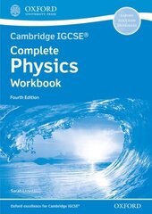 Cambridge IGCSE® & O Level Complete Physics: Workbook Fourth Edition 4th Revised edition цена и информация | Книги для подростков и молодежи | kaup24.ee