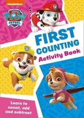 PAW Patrol First Counting Activity Book: Get Set for School! цена и информация | Книги для малышей | kaup24.ee