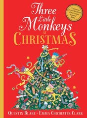 Three Little Monkeys at Christmas цена и информация | Книги для малышей | kaup24.ee