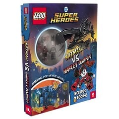 LEGO® DC Super Heroes: Batman vs. Harley Quinn (with Batman and Harley Quinn minifigures, pop-up play scenes and 2 books) hind ja info | Väikelaste raamatud | kaup24.ee