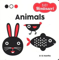 Animals: Baby Montessori цена и информация | Книги для малышей | kaup24.ee