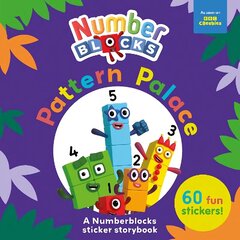 Pattern Palace: A Numberblocks Sticker Storybook цена и информация | Книги для малышей | kaup24.ee