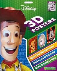 Disney: 3D Posters цена и информация | Книги для малышей | kaup24.ee