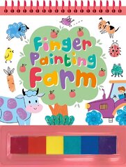 Finger Painting Farm hind ja info | Väikelaste raamatud | kaup24.ee