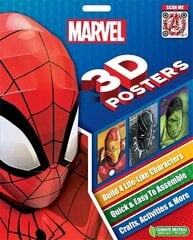 Marvel: 3D Posters hind ja info | Noortekirjandus | kaup24.ee