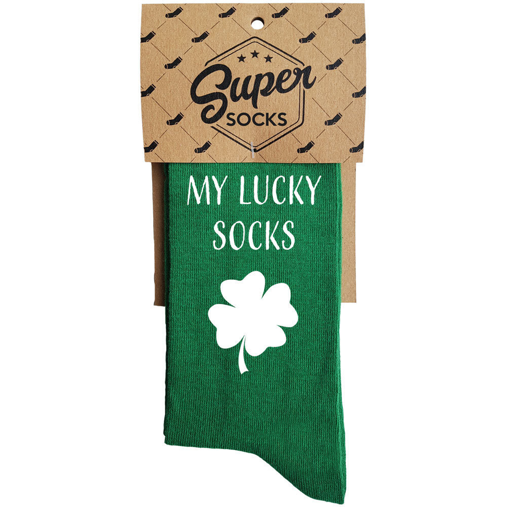 Sokid "My lucky socks" hind ja info | Lõbusad sokid | kaup24.ee