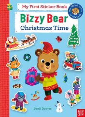 Bizzy Bear: My First Sticker Book: Christmas Time hind ja info | Väikelaste raamatud | kaup24.ee