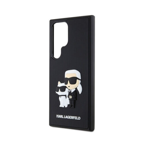 Originaal KARL LAGERFELD (3D Rubber KC NFT) Samsung Galaxy S24 Ultra (6,8″) - Must цена и информация | Telefoni kaaned, ümbrised | kaup24.ee