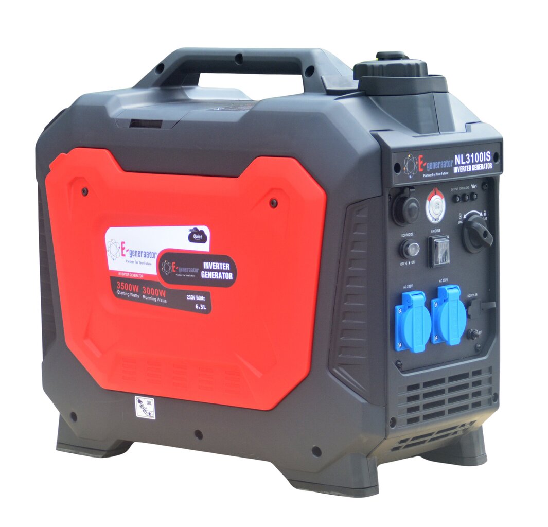 Mobiilne inverter E-generaator gaas/bensiin R3100IS 3,3-3.5kw hind ja info | Generaatorid | kaup24.ee