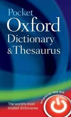 Pocket Oxford Dictionary and Thesaurus 2nd Revised edition hind ja info | Võõrkeele õppematerjalid | kaup24.ee