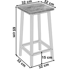 Baaritooli - Kent, pruun hind ja info | Söögitoolid, baaritoolid | kaup24.ee