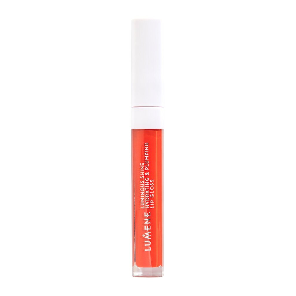 Huuleläige Lumene Luminous Shine 4 Bright Coral 5 ml цена и информация | Huulepulgad, -läiked, -palsamid, vaseliin | kaup24.ee