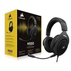 Гарнитура Corsair HS50, CA-9011170-EU цена и информация | Наушники | kaup24.ee