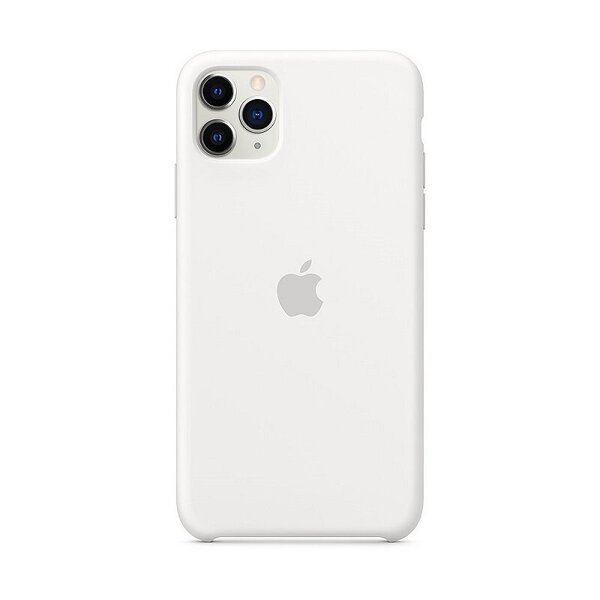 Telefoniümbris Apple iPhone 11 Pro Max Silicone Cover White, iPhone 11 Pro  Max hind | kaup24.ee