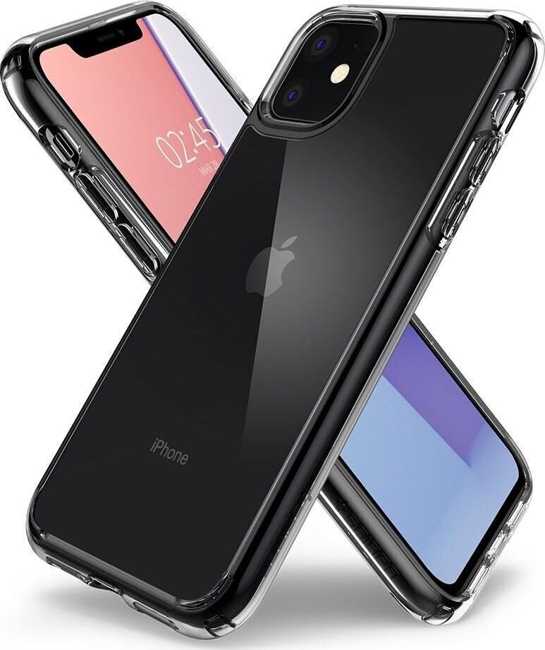 SPIGEN ULTRA HYBRID IPHONE 11 CRYSTAL CLEAR hind ja info | Telefoni kaaned, ümbrised | kaup24.ee