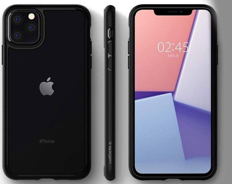 SPIGEN ULTRA HYBRID IPHONE 11 PRO MAX MATTE BLACK hind ja info | Telefoni kaaned, ümbrised | kaup24.ee