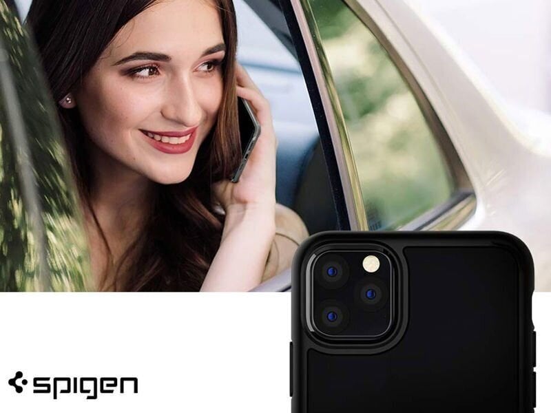 SPIGEN ULTRA HYBRID IPHONE 11 PRO MAX MATTE BLACK цена и информация | Telefoni kaaned, ümbrised | kaup24.ee