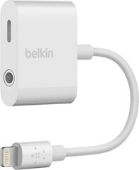 Adapter Lightning - 3,5mm + Lightning Belkin hind ja info | USB jagajad, adapterid | kaup24.ee