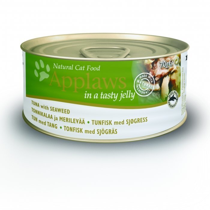 Applaws Jelly Tuna & Seaweed, 70 g hind ja info | Konservid kassidele | kaup24.ee