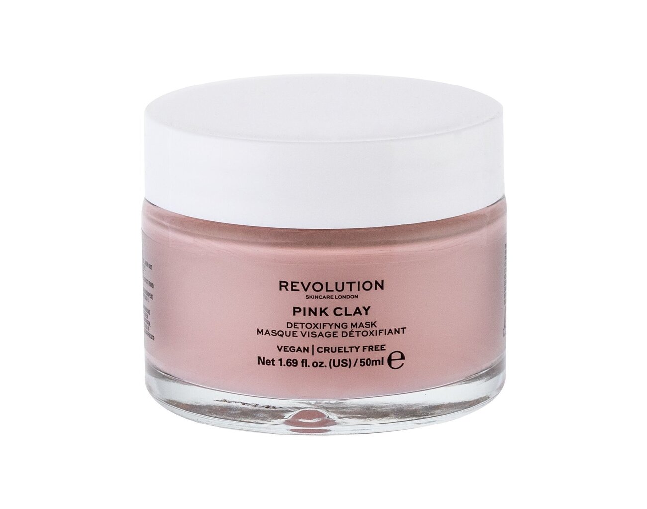 Detoksifitseeriv näomask Revolution Scincare London Pink Clay 50 ml hind ja info | Näomaskid, silmamaskid | kaup24.ee