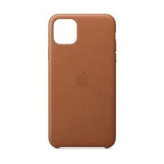Apple кожаный чехол для iPhone 11 Pro Max, Коричневый цена и информация | Чехлы для телефонов | kaup24.ee